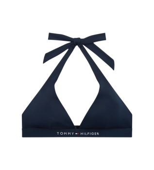 Haut de bikini original avec logo marine