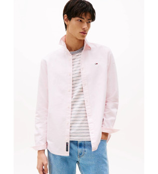 Oxford-Hemd in normaler Passform rosa