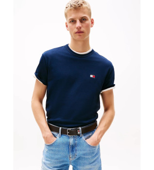 T-shirt avec cusson Tommy Navy