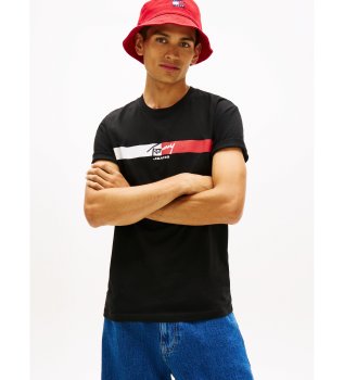 Camiseta Signature negro