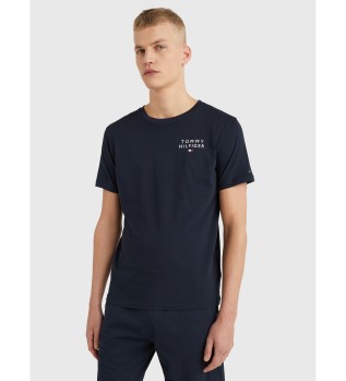 T-shirt azul-marinho original