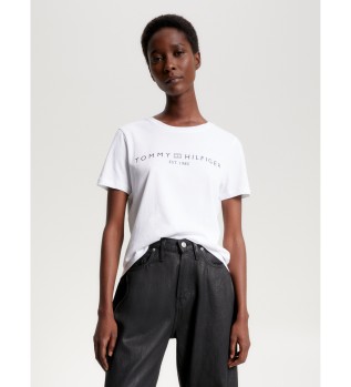 T-shirt avec logo blanc