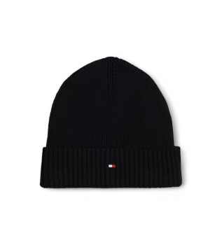 Flag Pima Cotton beanie svart