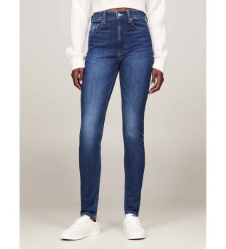 Jeans Sylvia Hgh Skn Ch0258 bleu