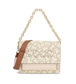 M. Audree Chain K Icon Beige Bag