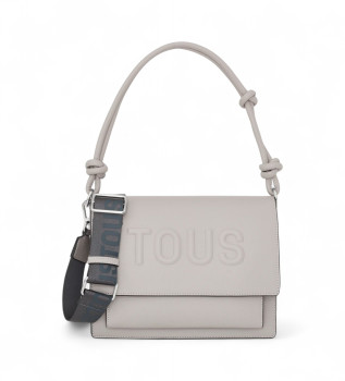 Sac à bandoulière moyen Audree La Rue New grey