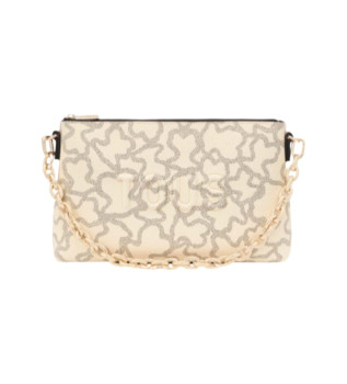 K Icon Beige Clutch Bag