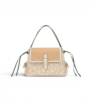 Borsa shopper Kaos Icon color sabbia