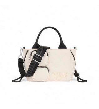 Petit sac  main beige spacieux