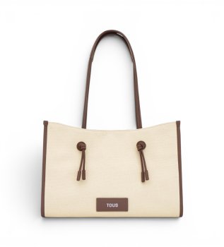 Bolso Shopper XL Summer Holidays JCQ beige