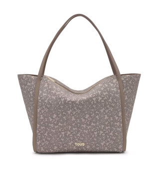 Groe Babytragetasche Kaos Mini Lines taupe