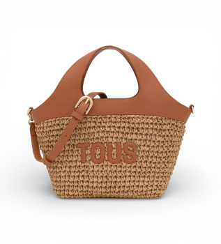 Medium basket Lirio Rafia brown