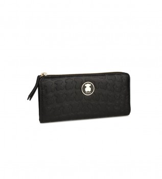 Kiara Sherton Leather Wallet Black