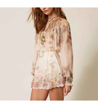 Blusa Co Top Sottoveste multicolor