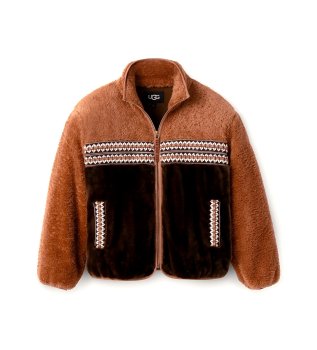 Brown jacket Marlene de Borreguillo