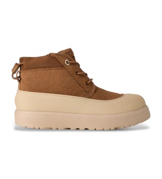 Stivaletti in pelle Neumel Weather Hybrid marrone chiaro