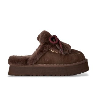 Disquette Heritage Sneaker aus Leder Schwarz