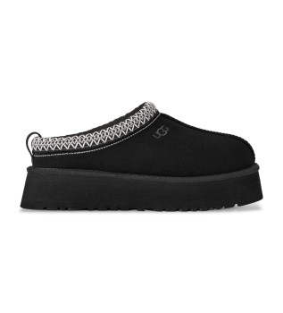 Pantofole in pelle Tazz II nero