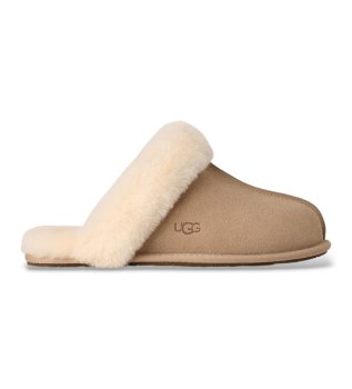 Chinelos de Pele Scuffette II areia