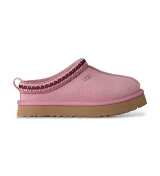 Pantofole in pelle Tazz rosa