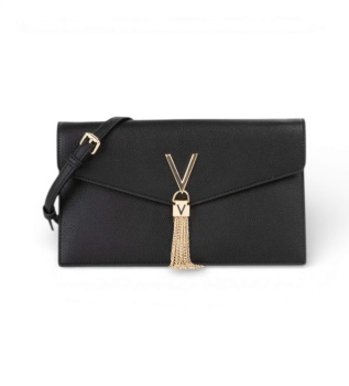 Bolsa de ombro com pormenor met�lico preto