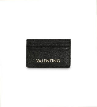 Logo card holder black