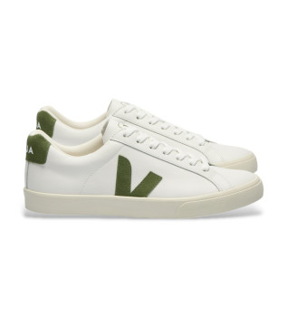 Sneakers in pelle bianca con logo Esplar