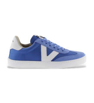 Berlijn Leren Sneakers blauw