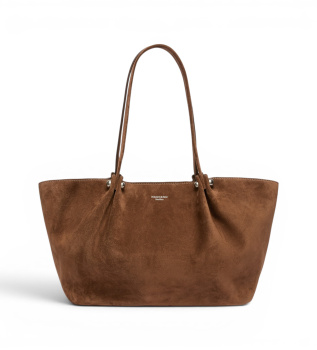 Borsa in camoscio Wkapesi marrone