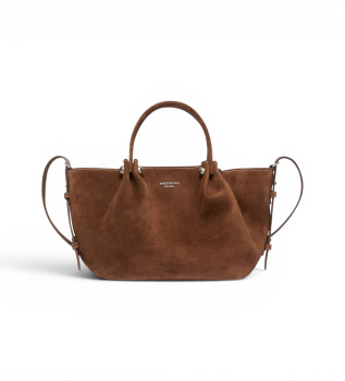 Braune Wildledertasche Wkario