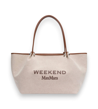 Wkagetto Tasche beige, Leder