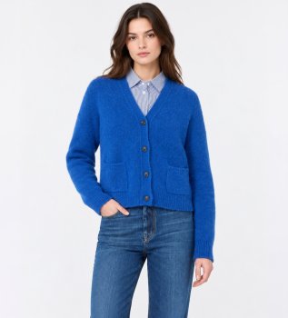 Wkdgettata Blue Knit Jacket