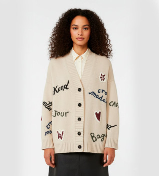 Cardigan Belgio beige