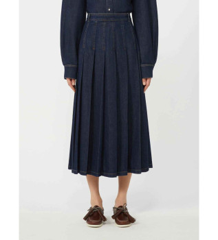 Saia Wkdovale azul-marinho