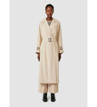 Fatto beige trenchcoat