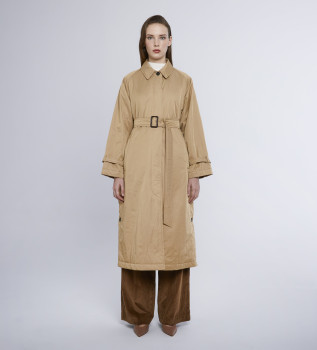 Trench Trafoi marrone