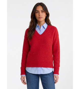 Jersey van Gebreid Wkdvisita rood
