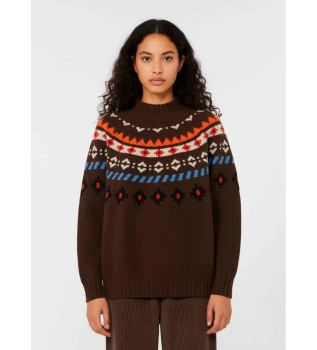 Sweter Hardy czekoladowy