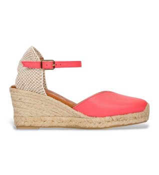 Ena orange espadrillos