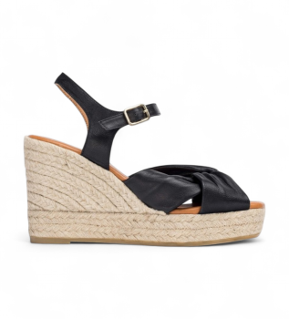 Alpargatas de Piel Anakena negro