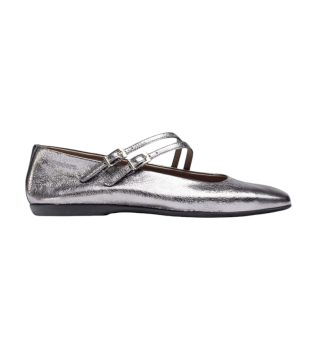 Ballerinas i l�der fr�n Silver Eider