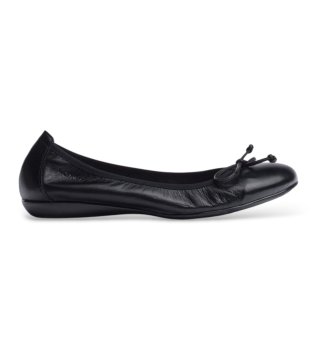 Bailarinas de Piel Bo 12 Negro