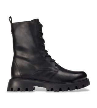 Goodfly 10 Lederstiefel schwarz