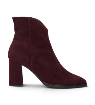 Botas de Pele Aurora 44 grená