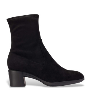 Reghost 06 bottines en cuir noir