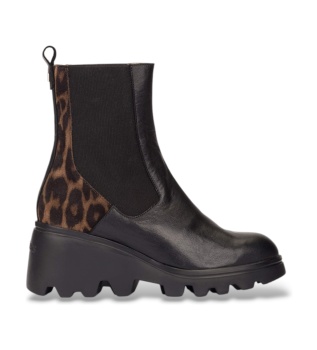 Botines de Piel Toronto 34 Negro