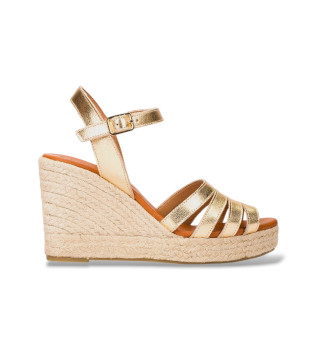 Semelles compens�es Or lamin�