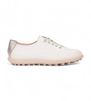 Leder Turnschuhe Flyfit 02 wei�