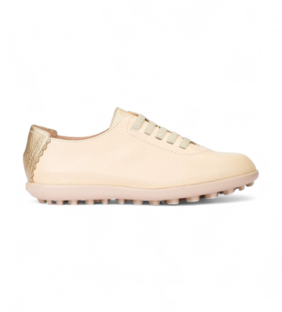 Leder Turnschuhe Flyfit 02 gelb