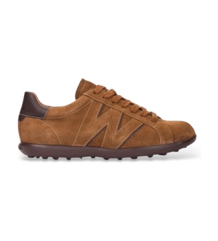 Sneaker in Pelle Flyfit 10 Marrone